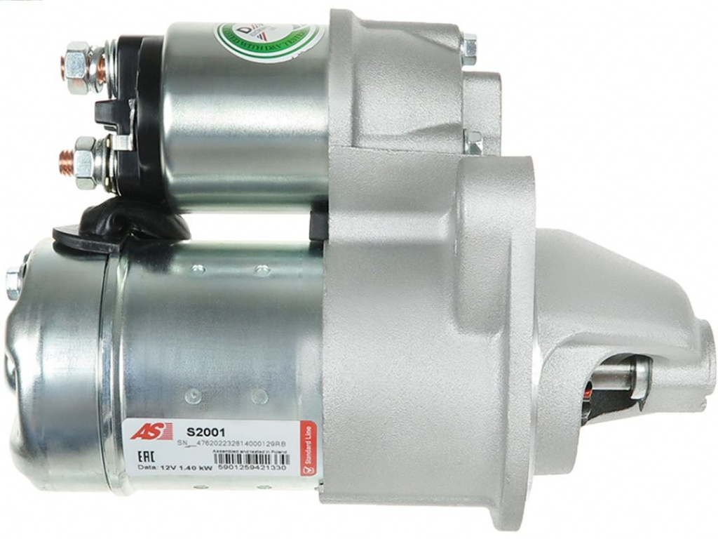 AS-PL starter S2001 compatibil cu OPEL C
