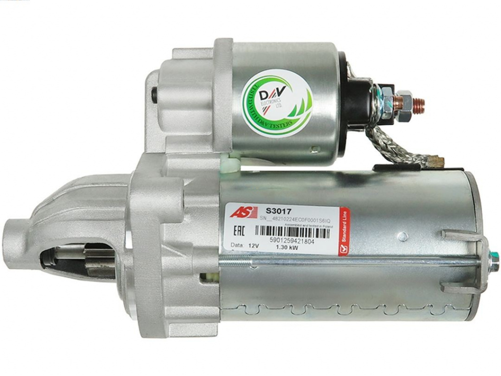 AS-PL starter S3017 pentru VAUXHALL CORS