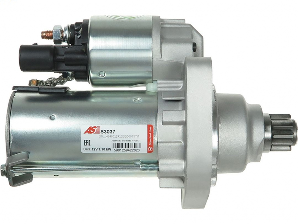 AS-PL starter S3037 model AUDI A4 B9 (8W