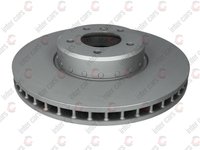 Ate disc frana fata cu r348mm pt bmw 5(e60),6(e63)