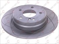 Ate power disc frana spate plin cu r290mm pt mercedes c-class w203,e-class w210