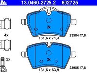 Ate set placute frana fata pt mini mini