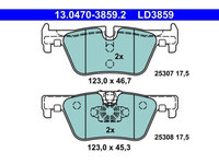 ATE set placute frana,frana disc ATE Ceramic