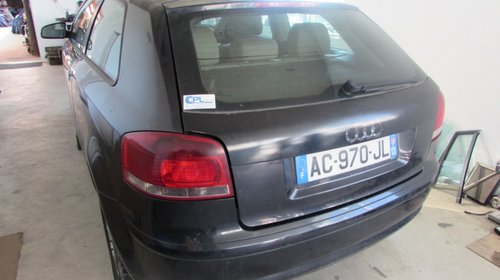 Audi A3 coupe 2,0tdi-16V, 103kw, 140cp. an 2004 tip motor: BKD cut.viteze manuala 6+1 negru mat 260000km