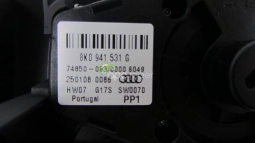 Audi A4 8k, A5 8T Bloc Lumini - Intrerupator Lumini 8K0941531G