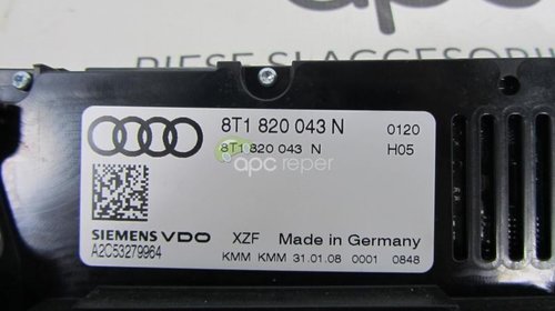 Audi A4 8k, A5 Q5 Panou Clima Climatronic 8T1 820 043N