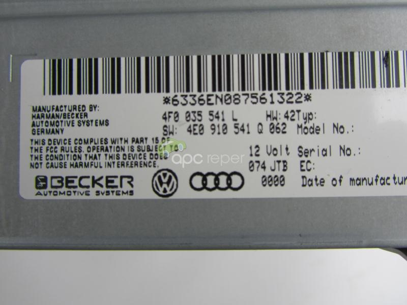 Audi A4 A5 A6 A8 Q7 - Radio Box MMi 2g 4