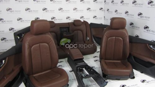 Audi A7 4G Interior Complet Piele Brown Original Scaune Piele