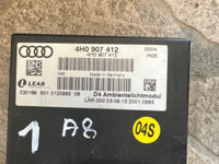 Audi A8 4H A6 4G A7 4G Modul Lumina Ambientala 4H0907412