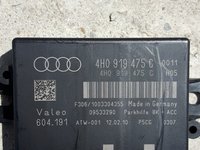 Audi A8 4H A6 4G C7 MODUL SENZORI PARCARE ECU 4H0919475 4H0919475C