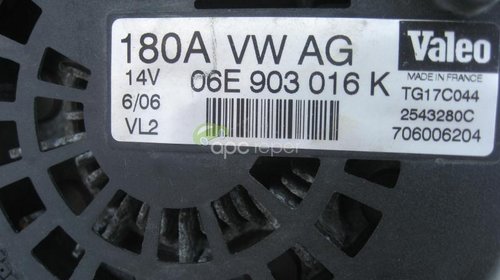 Audi Alternator Valeo 180A 14V