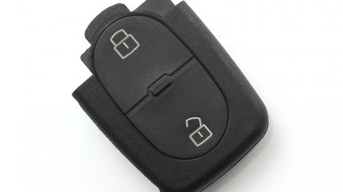 Audi - carcasă cheie cu 2 butoane, baterie 2