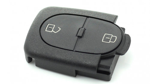 Audi - carcasă cheie cu 2 butoane, baterie 2032 - CARGUARD CC043