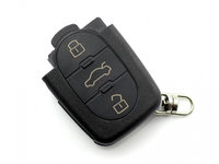 Audi - carcasă cheie cu 3 butoane, baterie 2032 - CARGUARD CC042