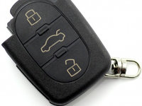 Audi - carcasa cheie cu 3 butoane baterie 2032 - CARGUARD
