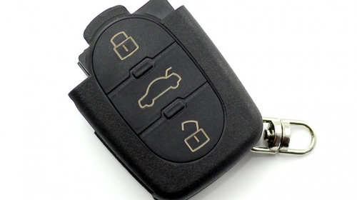 Audi - carcasa cheie cu 3 butoane baterie 203
