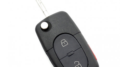 Audi - carcasa cheie tip briceag cu 2 1 butoa
