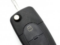Audi - Carcasa cheie tip briceag cu 2 butoane - baterie 1616 - CARGUARD