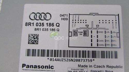 Audi Concert Original 8R1035186Q Audi A4 8k, A5, Q5 8R