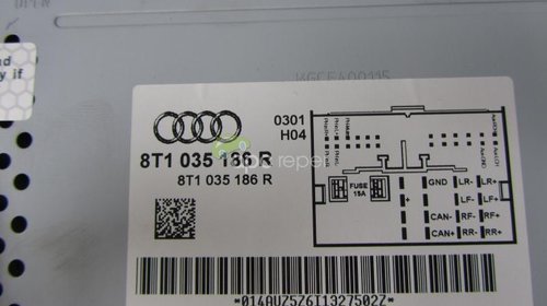 Audi Concert original Audi A4 8K, A5 8T, Q5 8R - 8T1035186R