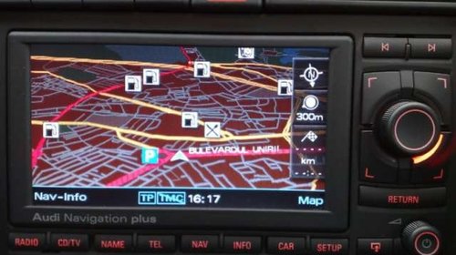 AUDI HARTA NAVIGATIE 2017