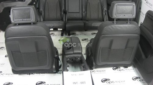 Audi Q7 4L S line FaceLift 2012 Interior Complet Scaune cu Monitoare