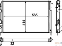 Ava 585-415-34 pt logan 1.5,megane 1 1.9 modelele cu ac/