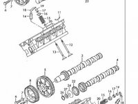 Ax came noi , pentru Audi,Skoda,VW 2.5 TDI- cod motor : AFB ,AKN , AYM ,