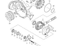 Ax planetar din cutia de viteze Audi A4 B8 (8K) Avant 2011 2.0 TDI OEM 0B4409355C