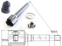 Ax planetara fata dreapta cu tripoda Nissan X trail T31 Qashqai 1 Qashqai 2