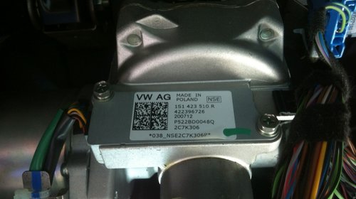 Ax volan cu motoras servo VW Up! cod 1S1423510R