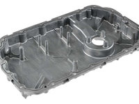 BAIE DE ULEI AUDI A8 4E2, 4E8 2002->2010 cu alezaj pentru senzor nivel ulei, cu buson de golire ulei, Latime mm 265, Lungime mm 440, partea inferioara, pentru 3.2 FSI-191 KW; 3.2 FSI quattro-191 KW;