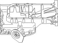 Baie ulei AUDI A4 limuzina (8D2, B5), AUDI A8 limuzina (4D2, 4D8), VW PASSAT limuzina (3B2) - TOPRAN 112 340