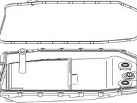 Baie ulei, cutie viteze automata BMW 7 limuzina (E65, E66, E67), BMW 5 limuzina (E60), BMW 5 Touring (E61) - TOPRAN 500 991