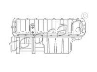 Baie ulei PEUGEOT RANCH caroserie (5) (1996 - 2016) TOPRAN 722 292