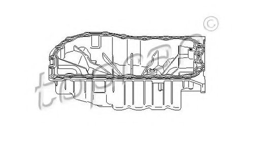 Baie ulei RENAULT TRAFIC I bus (TXW) (1989 - 