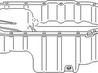 Baie ulei SKODA OCTAVIA (1U2), VW GOLF Mk IV (1J1), VW GOLF Mk IV Estate (1J5) - TOPRAN 112 238