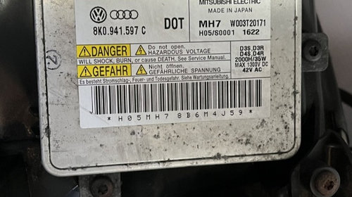Balast droser xenon modul far Audi A4 B8 Volkswagen 8K0941597C