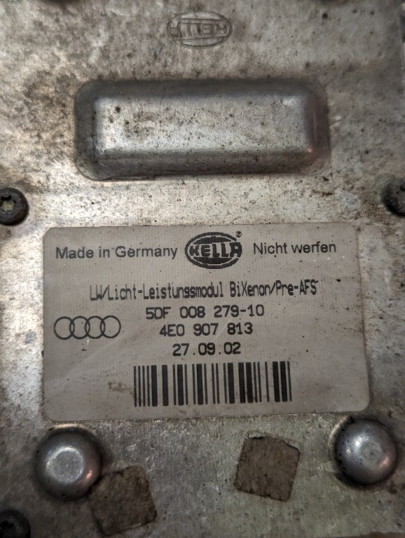 Balast Xenon Audi A8 (4E) 2002 - 2010 co