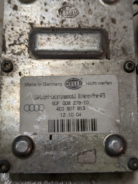 Balast Xenon Audi A8 (4E) 2002 - 2010 co