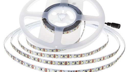 Bandă Led Cip Samsung 2835 120 Led 12V IP20 