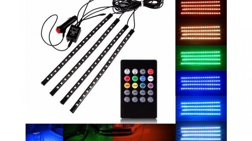 Banda LED RGB Cu Telcomanda