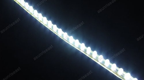 Banda LED SILICONATA, 24cm, 24 leduri, 12v