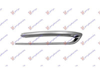 Bandou Argintiu bara spate Laterala Sedan (Modern)-Bmw Series 5 (F10/11) 13-16 pentru Bmw Series 5 (F10/11) 13-16