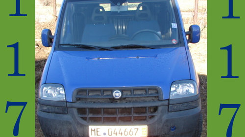 Bandou dr Fiat Doblo [2001 - 2005] Minivan 1.9 JTD MT (105 hp) (119)