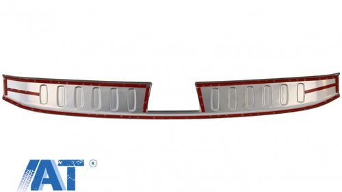 Bandou Ornament Protectie Interior Portbagaj Aluminiu compatibil cu BMW X1 E84 LCI (2012-2014)