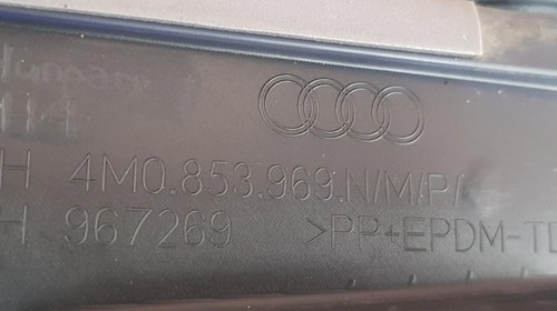 Bandou usa stanga spate Audi Q7 4M 2017 2018 2019 cod 4M0853969