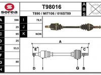 Bara directie BMW 3 Cabriolet E30 SPIDAN 0.045138