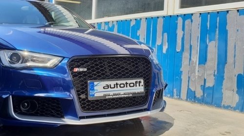 Bara Fata Audi A3 8V (2012-2015) Sedan / Saloon / Convertible RS3 Brilliant Black Design