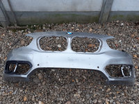 Bara fata BMW Seria 1 F20 cu gauri senzori Gri Original 51117371736